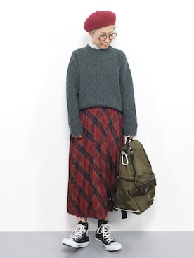 ひいこさん（レディース・154cm）の冬コーディネート