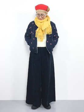 ひいこさん（レディース・154cm）の冬コーディネート