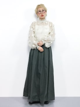 ひいこさん（レディース・154cm）の冬コーディネート