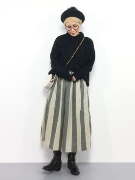 ひいこさん(レディース・154cm)の冬コーディネート