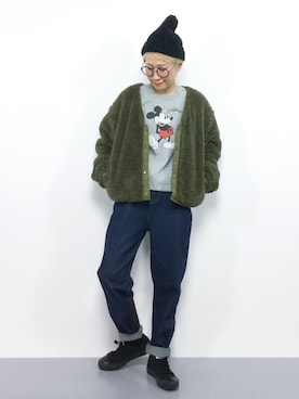 ひいこさん（レディース・154cm）の冬コーディネート