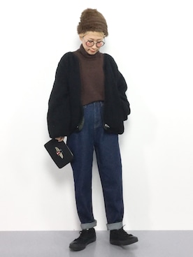 ひいこさん(レディース・154cm)の冬コーディネート