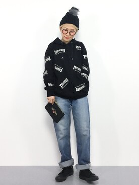 ひいこさん（レディース・154cm）の冬コーディネート