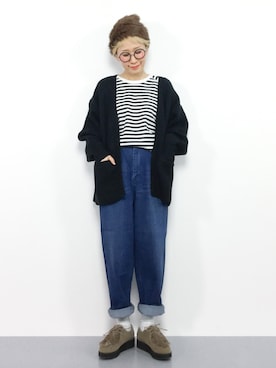 ひいこさん（レディース・154cm）の冬コーディネート