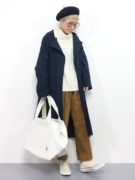 ひいこさん（レディース・154cm）の冬コーディネート