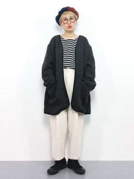 ひいこさん（レディース・154cm）の冬コーディネート