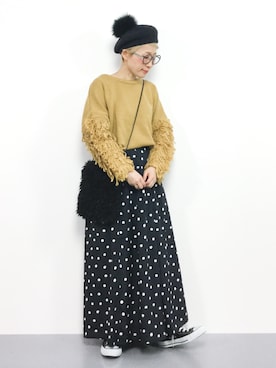 ひいこさん（レディース・154cm）の冬コーディネート