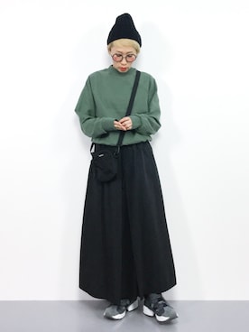 ひいこさん（レディース・154cm）の冬コーディネート