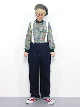 ひいこさん（レディース・154cm）の冬コーディネート