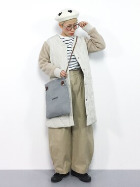 ひいこさん（レディース・154cm）の冬コーディネート