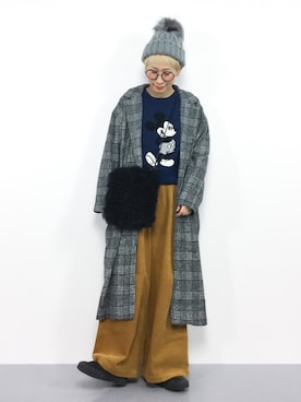 ひいこさん（レディース・154cm）の冬コーディネート