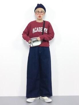 ひいこさん（レディース・154cm）の冬コーディネート