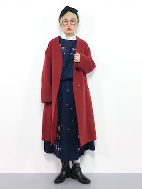ひいこさん（レディース・154cm）の冬コーディネート