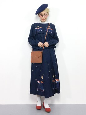 ひいこさん（レディース・154cm）の冬コーディネート