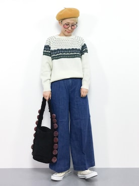 ひいこさん（レディース・154cm）の冬コーディネート