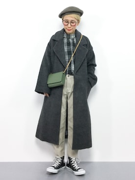 ひいこさん(レディース・154cm)の冬コーディネート