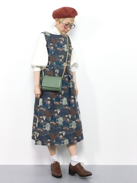 ひいこさん（レディース・154cm）の冬コーディネート