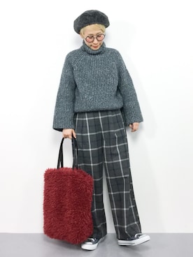 ひいこさん（レディース・154cm）の冬コーディネート