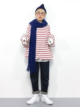 ひいこさん（レディース・154cm）の冬コーディネート