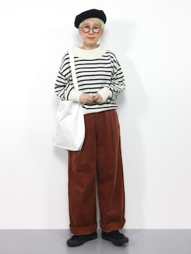 ひいこさん（レディース・154cm）の冬コーディネート