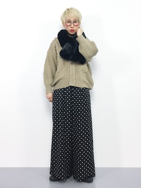ひいこさん（レディース・154cm）の冬コーディネート