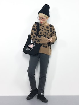 ひいこさん（レディース・154cm）の冬コーディネート