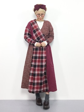 ひいこさん(レディース・154cm)の冬コーディネート