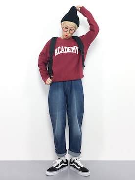 ひいこさん（レディース・154cm）の冬コーディネート