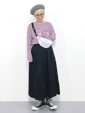 ひいこさん（レディース・154cm）の冬コーディネート