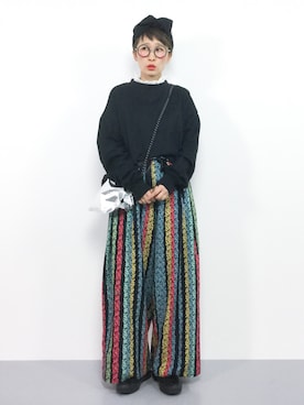 ひいこさん(レディース・154cm)の冬コーディネート