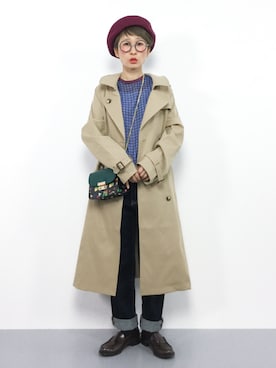 ひいこさん（レディース・154cm）の冬コーディネート