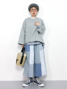 ひいこさん（レディース・154cm）の冬コーディネート