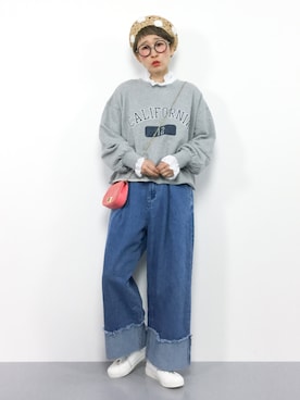 ひいこさん(レディース・154cm)の冬コーディネート