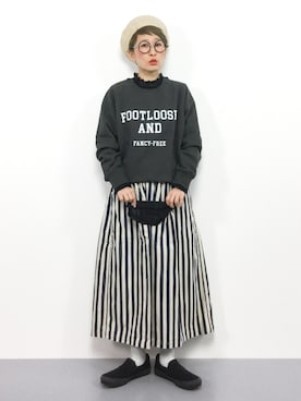 ひいこさん（レディース・154cm）の冬コーディネート