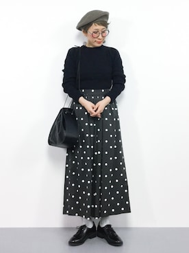 ひいこさん（レディース・154cm）の冬コーディネート