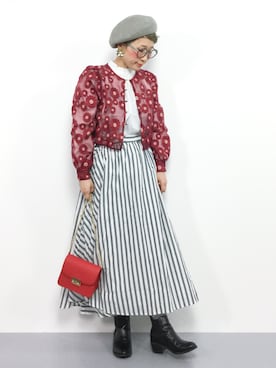 ひいこさん（レディース・154cm）の冬コーディネート