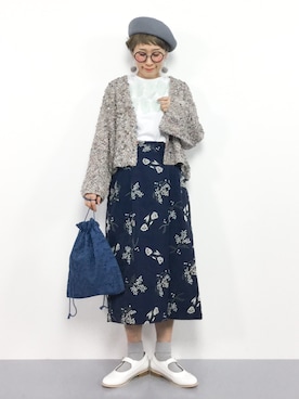 ひいこさん(レディース・154cm)の春コーディネート