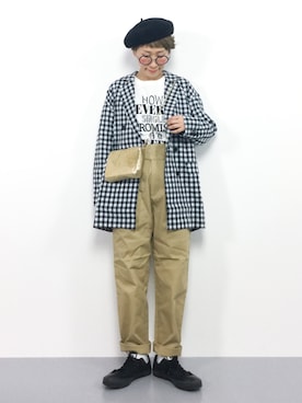 ひいこさん（レディース・154cm）の春コーディネート