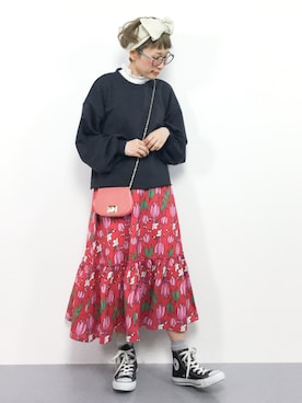 ひいこさん（レディース・154cm）の春コーディネート