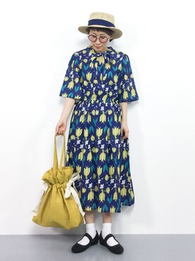 ひいこさん（レディース・154cm）の春コーディネート