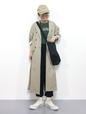 ひいこさん（レディース・154cm）の春コーディネート