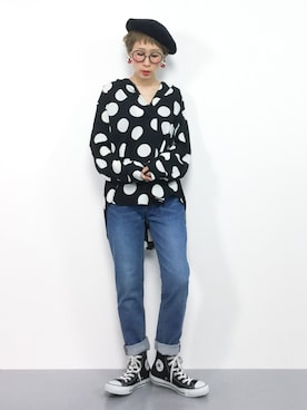 ひいこさん（レディース・154cm）の春コーディネート