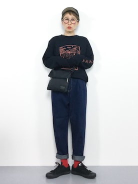 ひいこさん（レディース・154cm）の春コーディネート