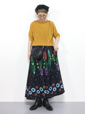 ひいこさん（レディース・154cm）の春コーディネート