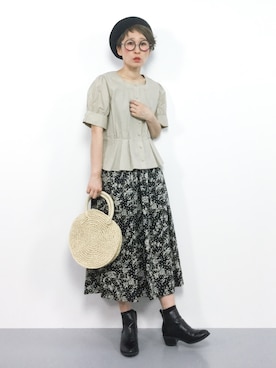 ひいこさん（レディース・154cm）の春コーディネート