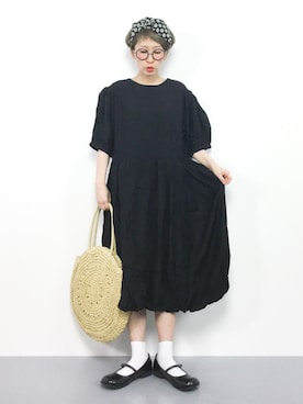 バルーンスカートワンピース7529を使った人気ファッションコーディネート Wear