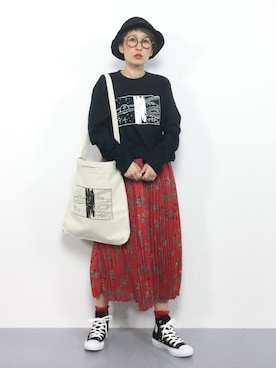 ひいこさん（レディース・154cm）の春コーディネート