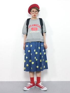 「ひいこドットコム」｜ひいこさん（レディース・154cm）の春コーディネート