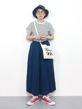 ひいこさん（レディース・154cm）の春コーディネート