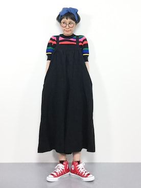 ひいこさん（レディース・154cm）の春コーディネート